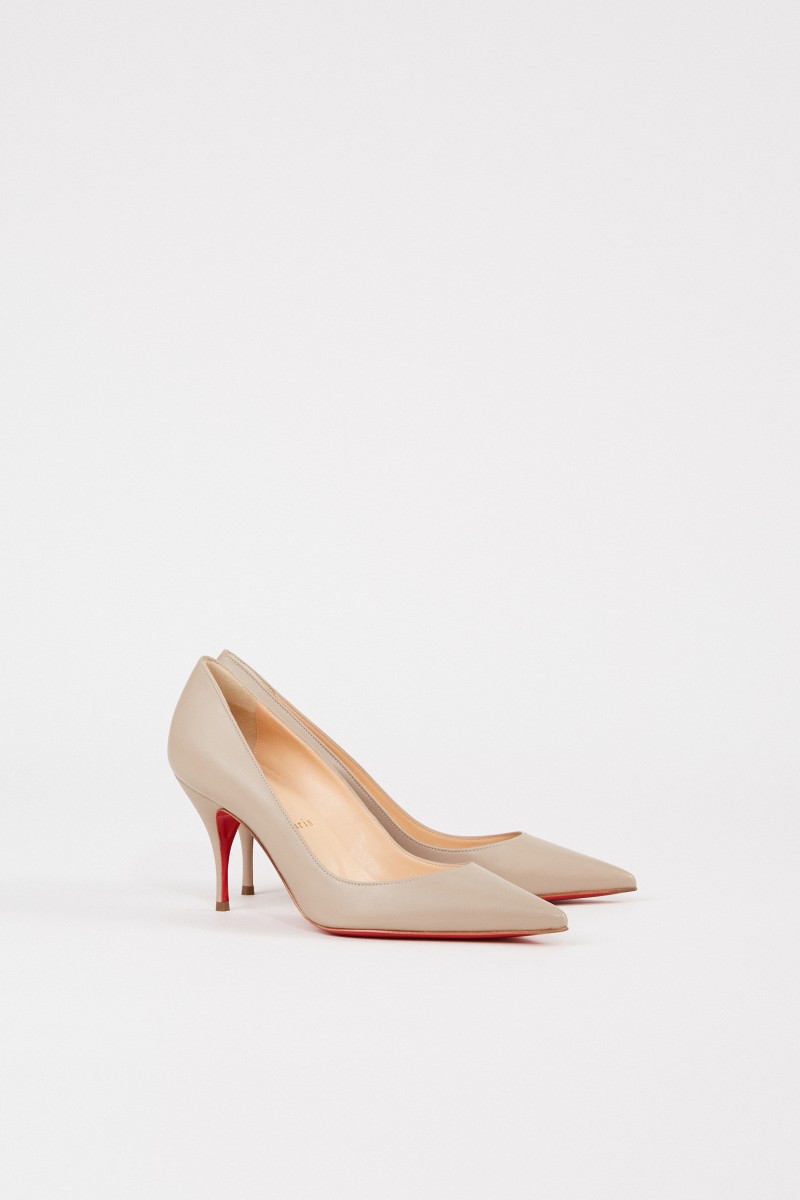 Pump 'Clare 80' Taupe