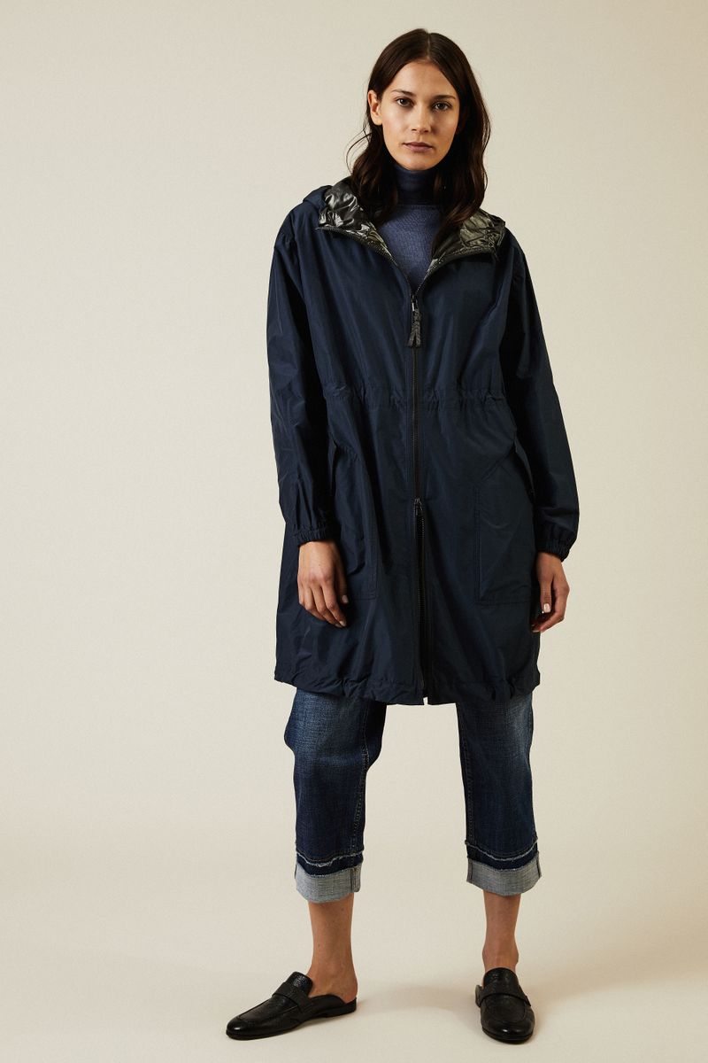 Kapuzen-Parka Navy