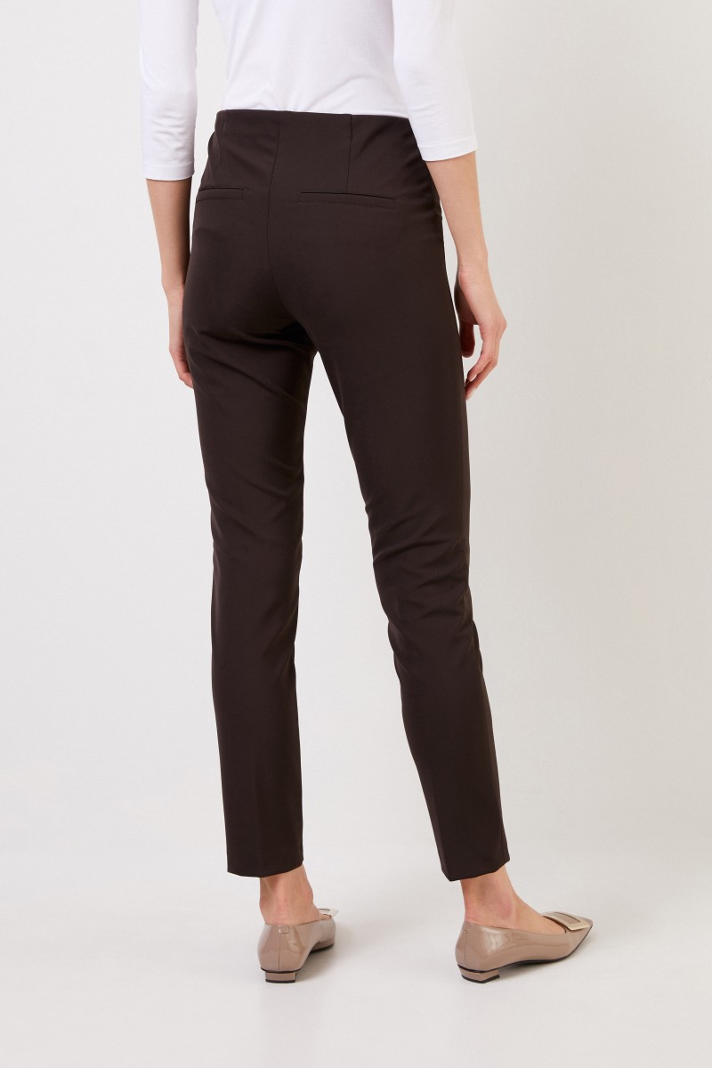 Cambio Klassische Hose 'Ros' Dunkelbraun