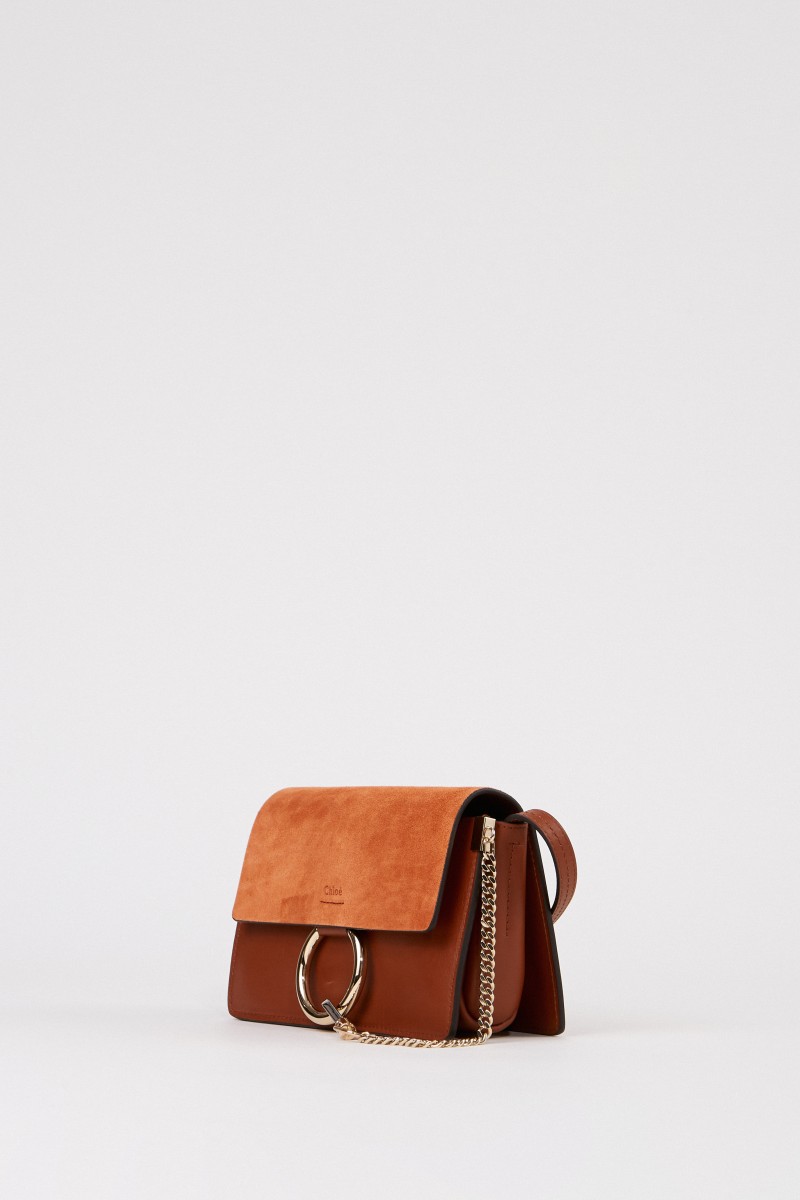 Umhängetasche 'Faye Classic Small' Classic Tobacco