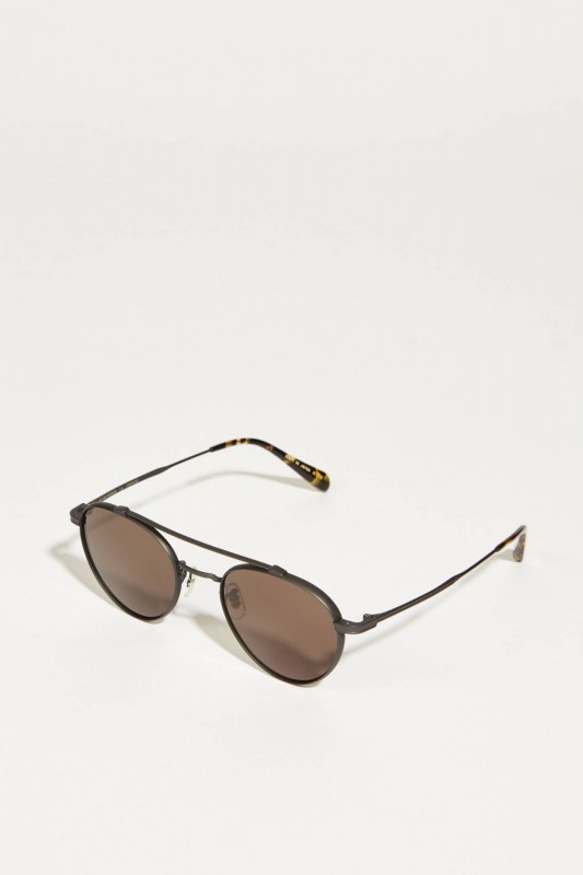 Oliver Peoples Sonnenbrille 'Watts Sun' Schwarz