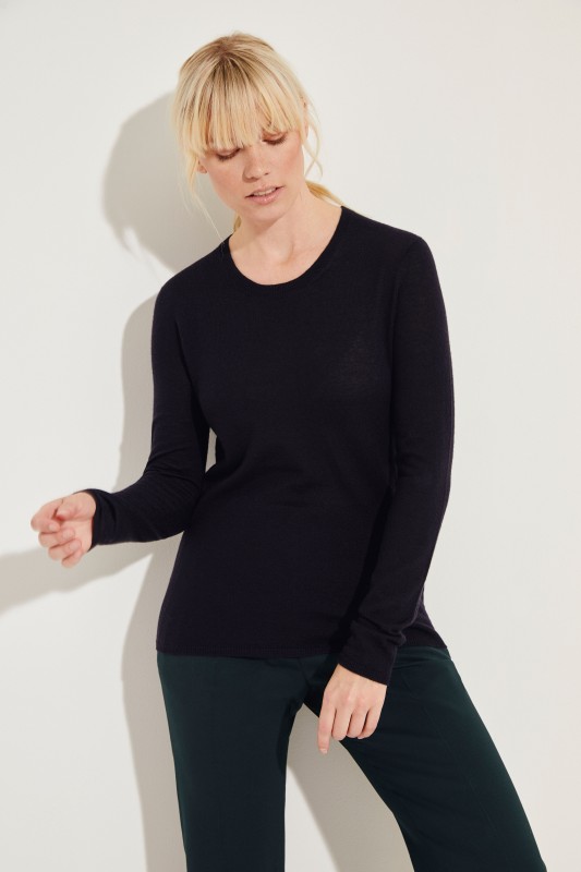 Cashmere-Pullover 'Riverstone' Blau