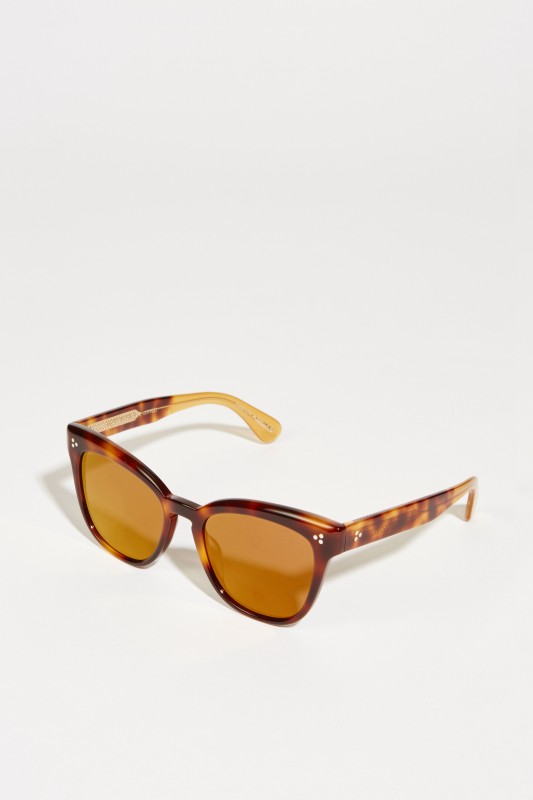 Oliver Peoples Sonnenbrille 'Marianela' Havana