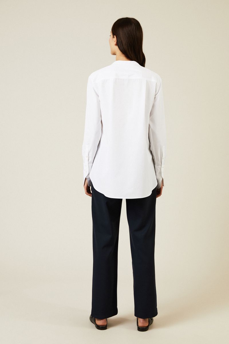 Baumwoll-Bluse 'Liberty' Weiß