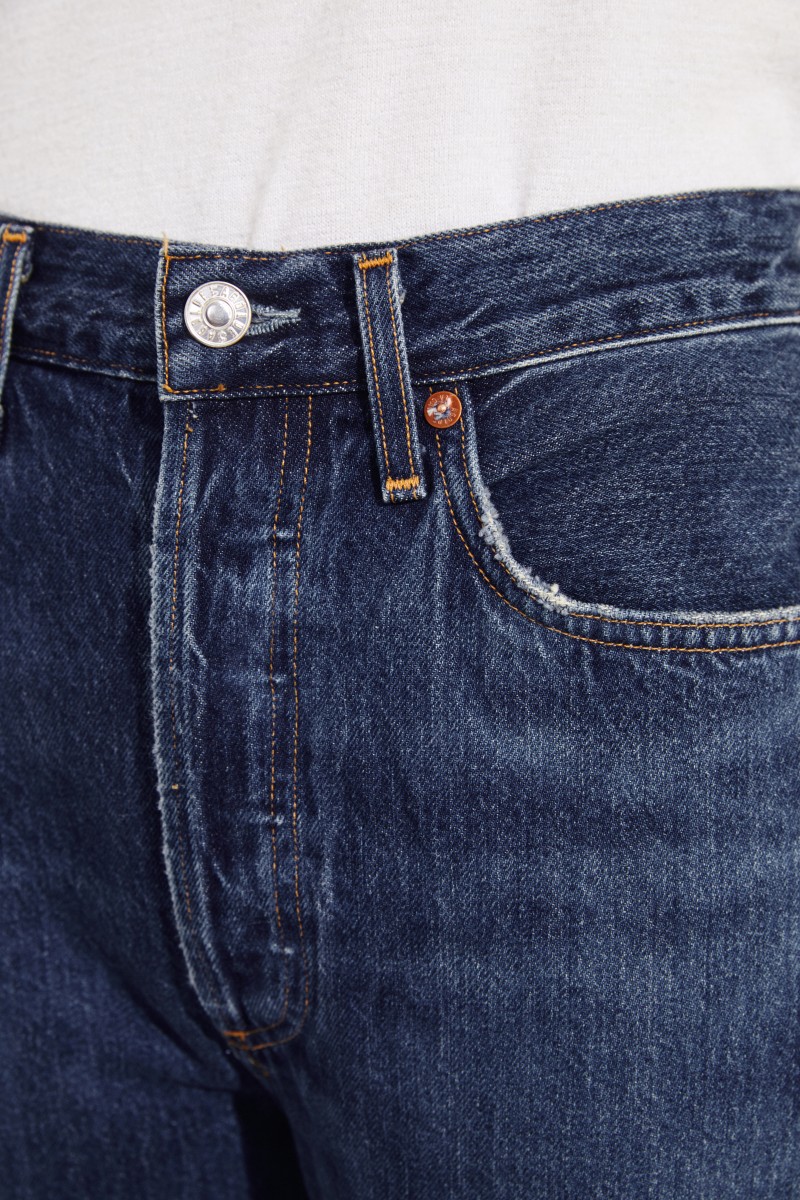High Rise Jeans 'Riley' Blau
