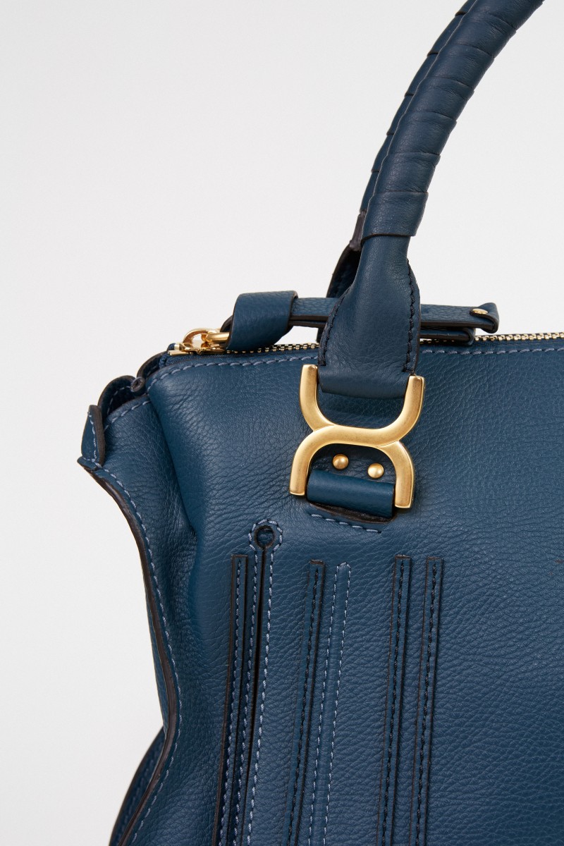 Chloé Handtasche 'Marcie Large' Navy Ink