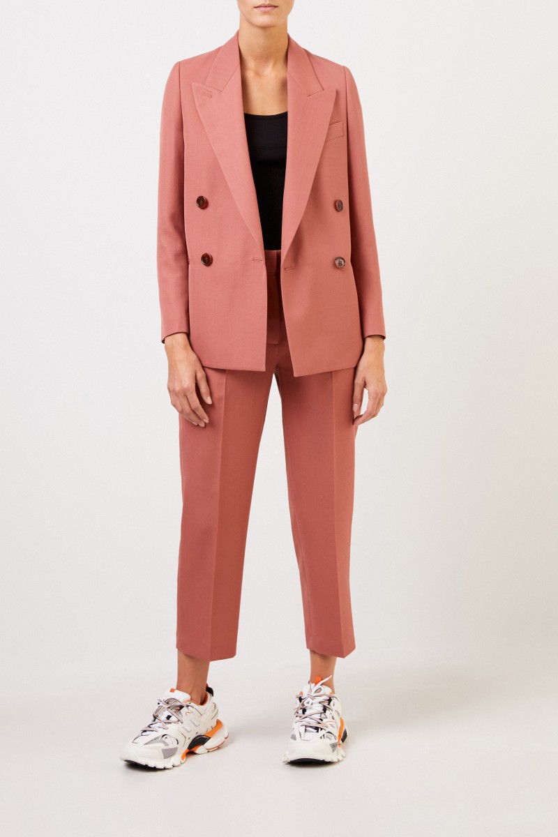 Acne Studios Woll-Blazer Rost