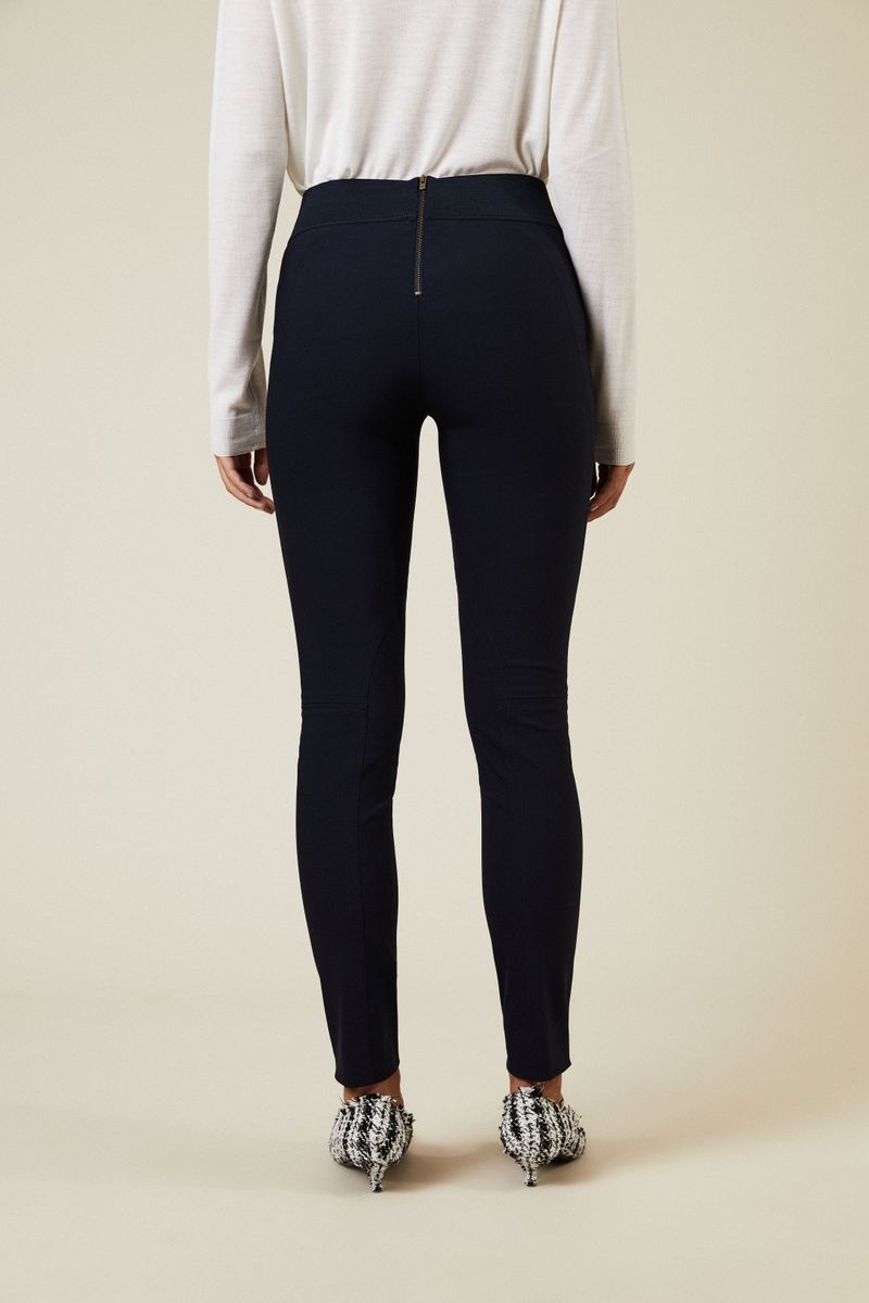 Stretch-Hose Marineblau