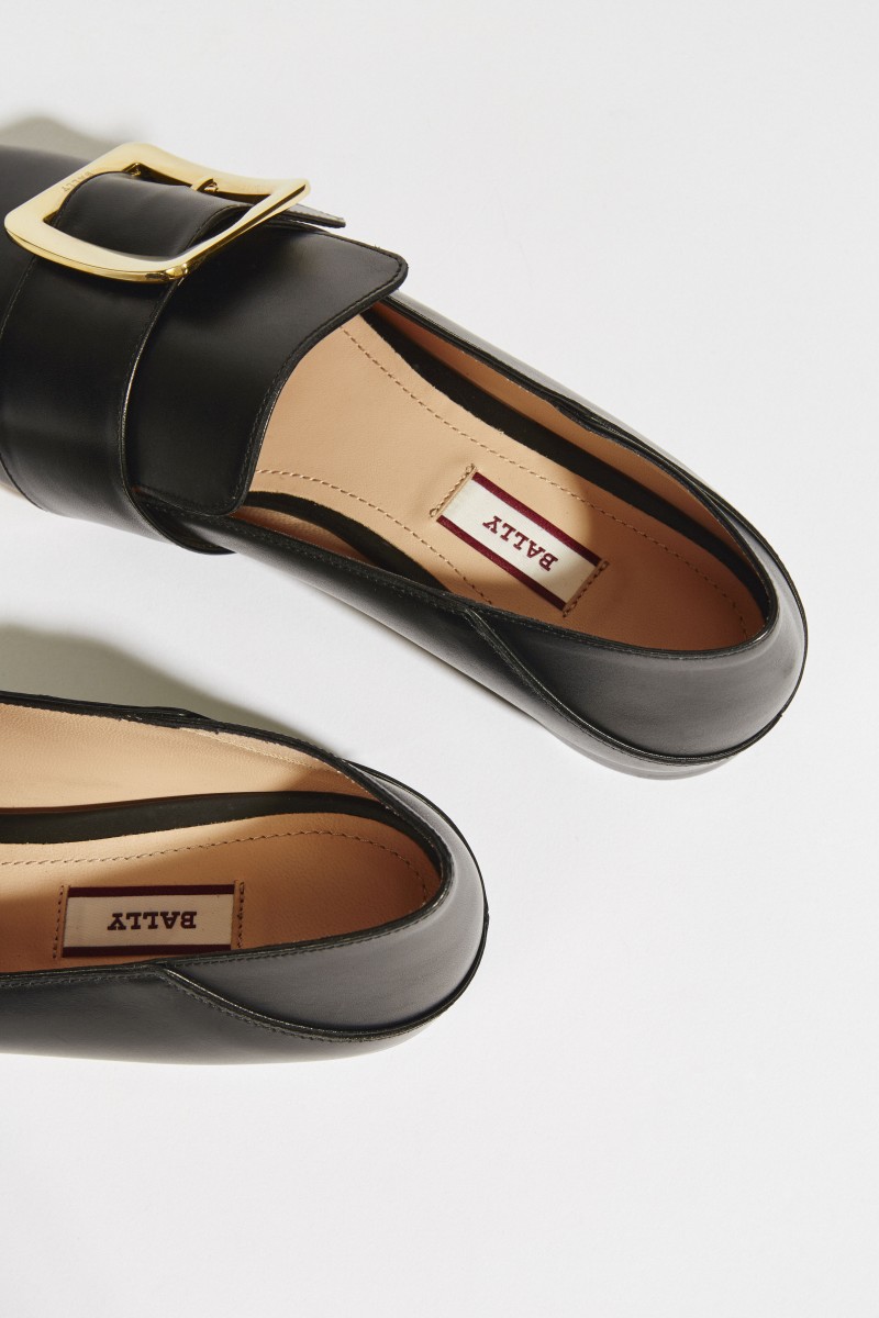 Lederloafer 'Janelle' Schwarz