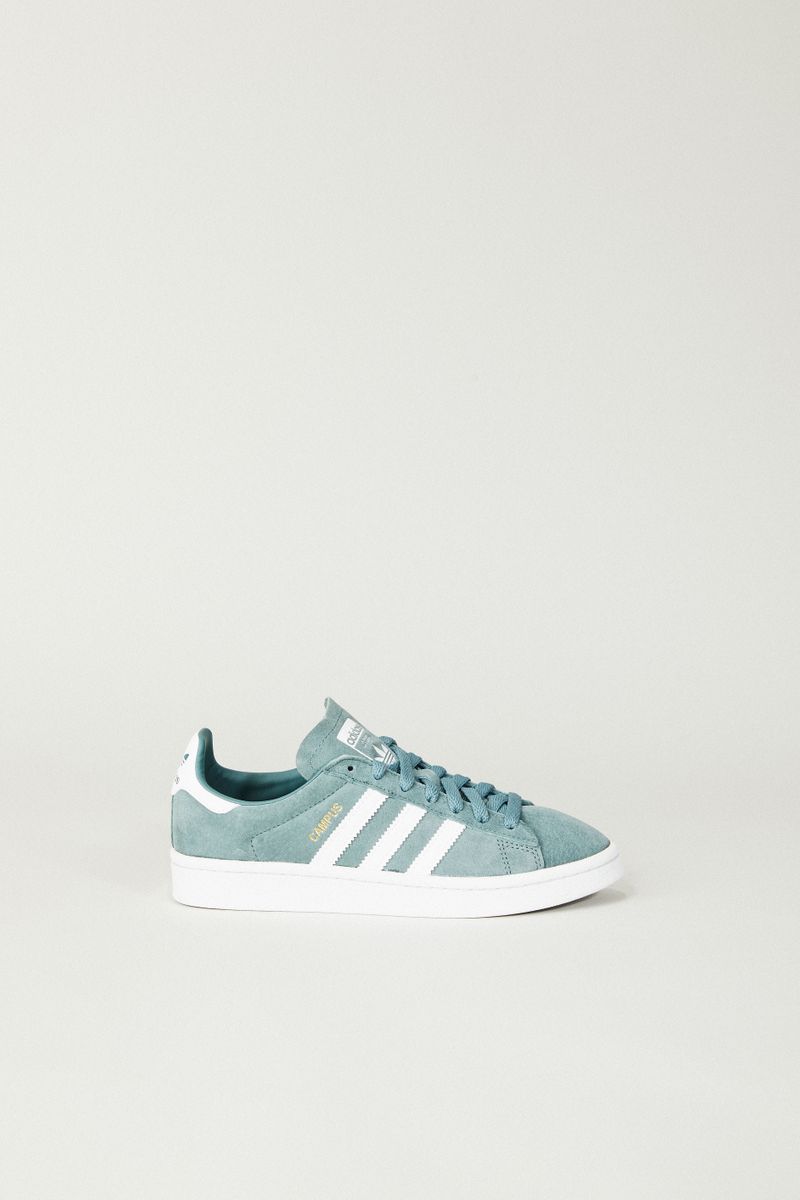 Leder Sneaker 'Campus W' Grün