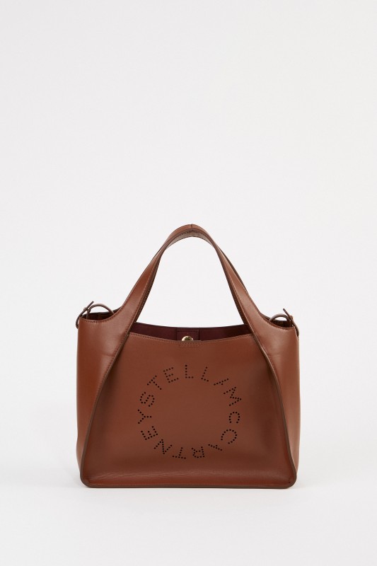 Stella McCartney Handtasche 'Cross Body Bag' Braun