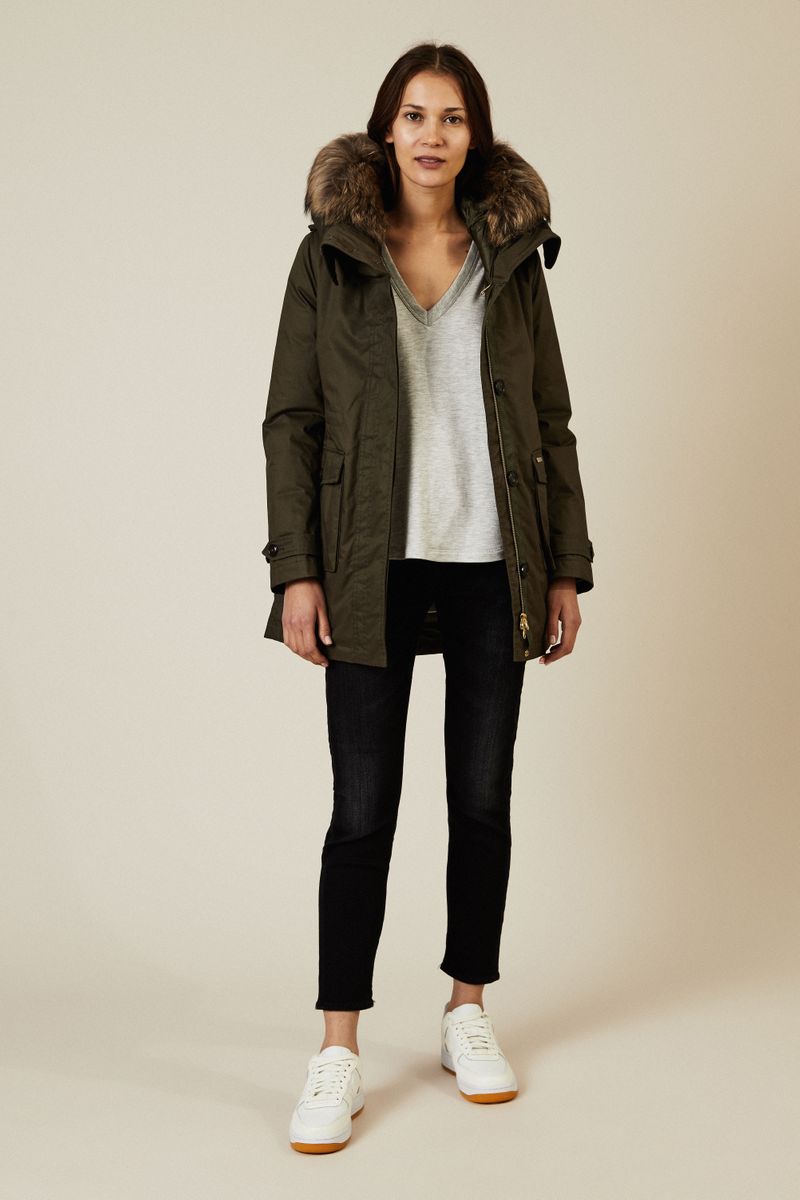 Daunenparka 'W'S Scarlett Eskimo' Oliv