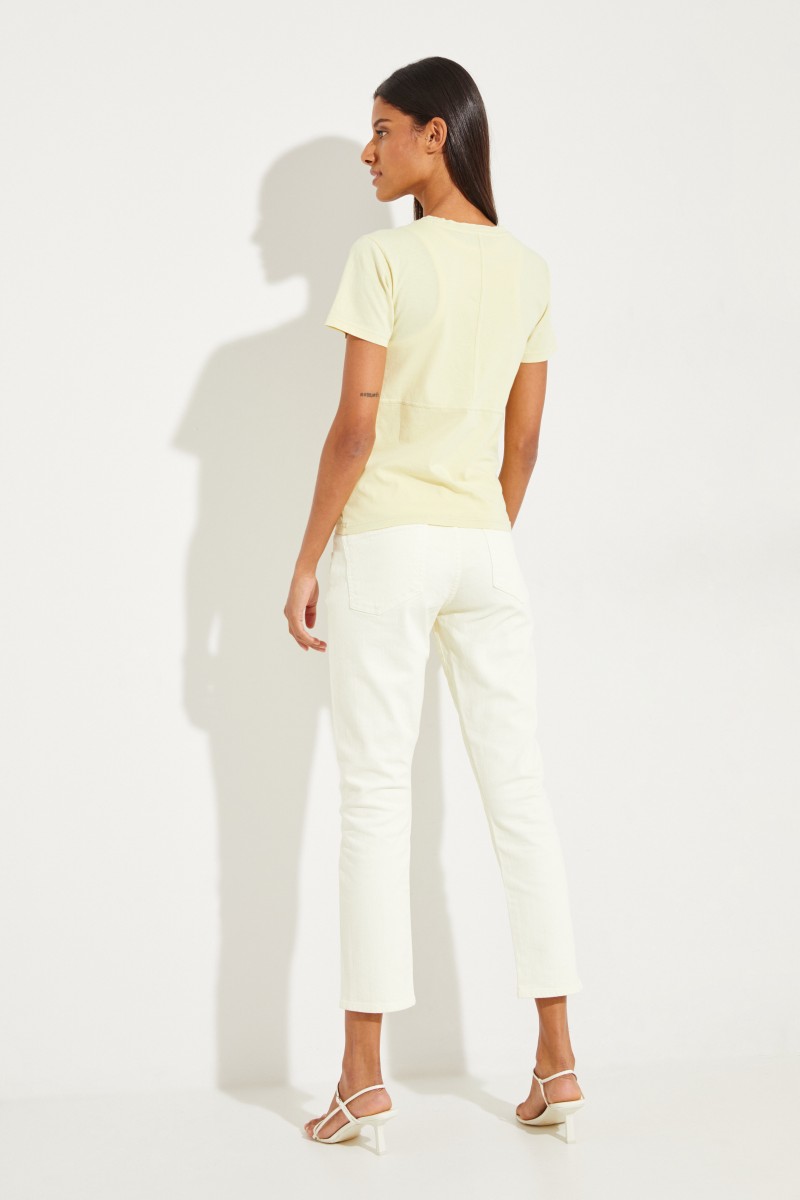 T-Shirt 'Wanda' Vanilla Yellow