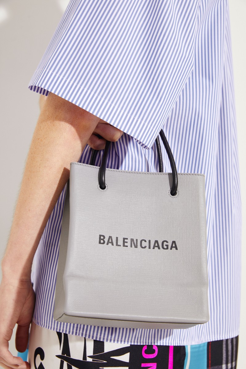 Handtasche 'Shopper Small' Grau