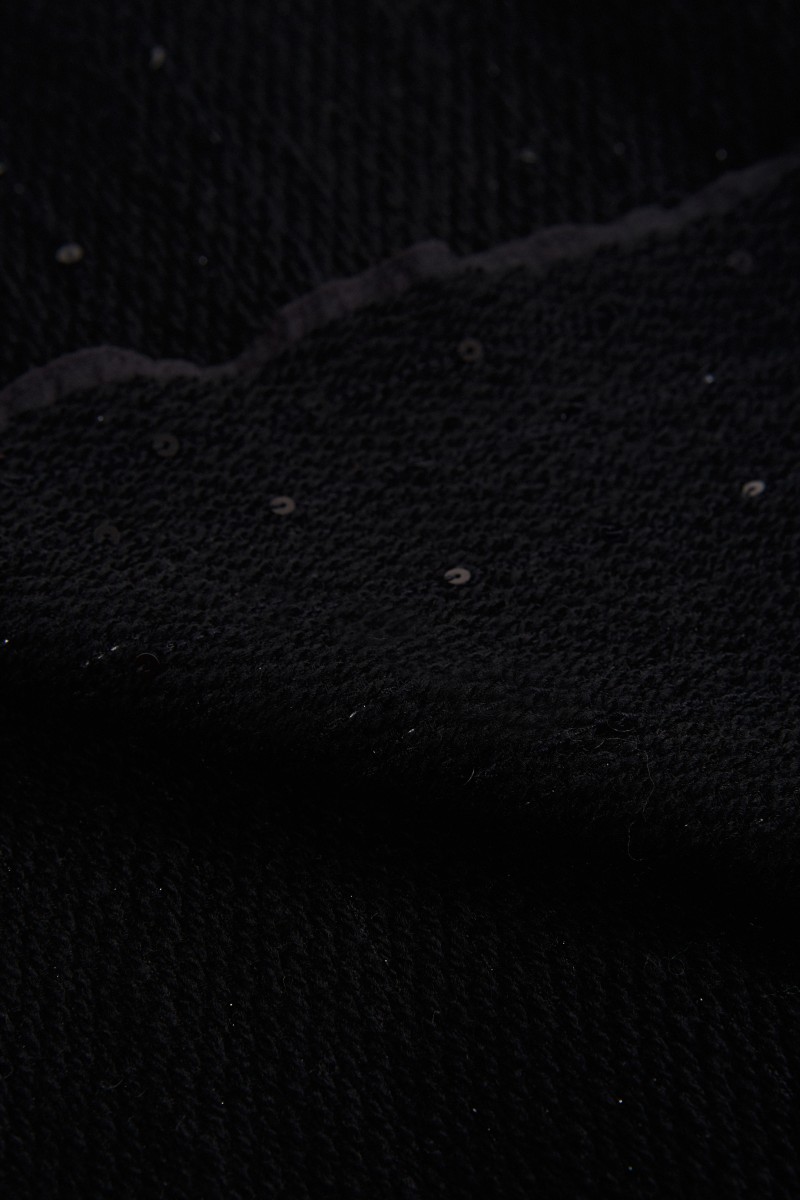Fabiana Filippi Schal mit Paillette-Details Schwarz