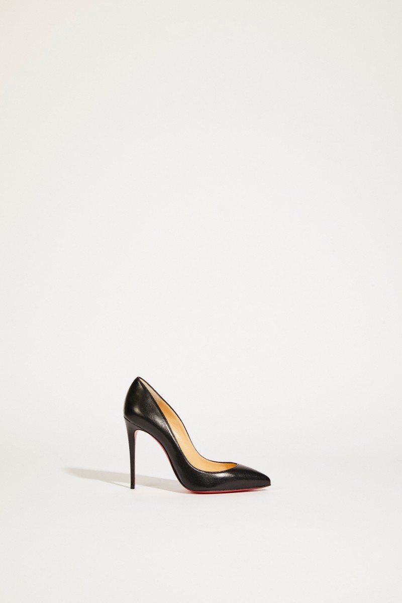 Pump 'Pigalle Follies 100' mit Alloverprint Schwarz