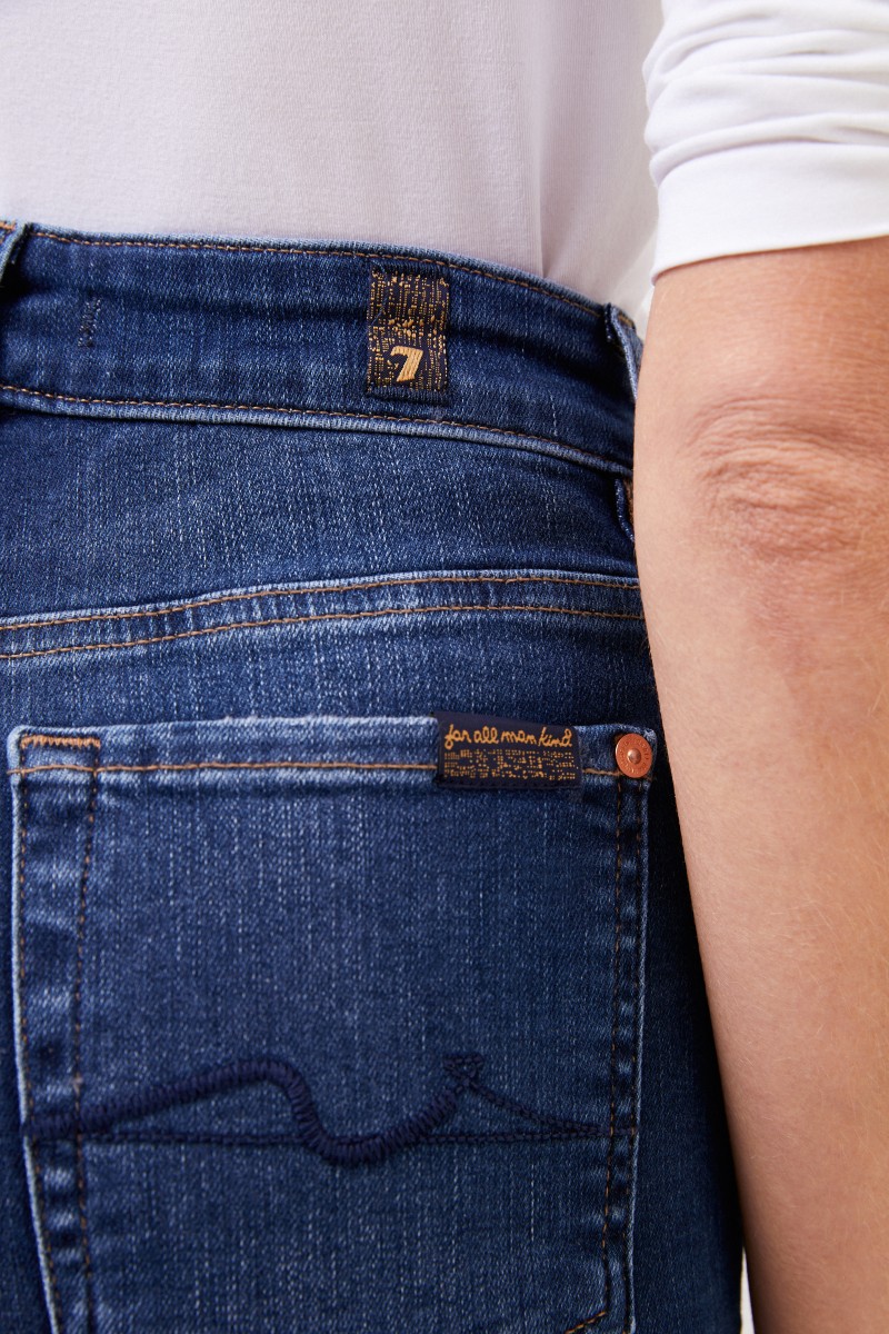 7 for all mankind Bootcut-Jeans 'Lisha' Blau