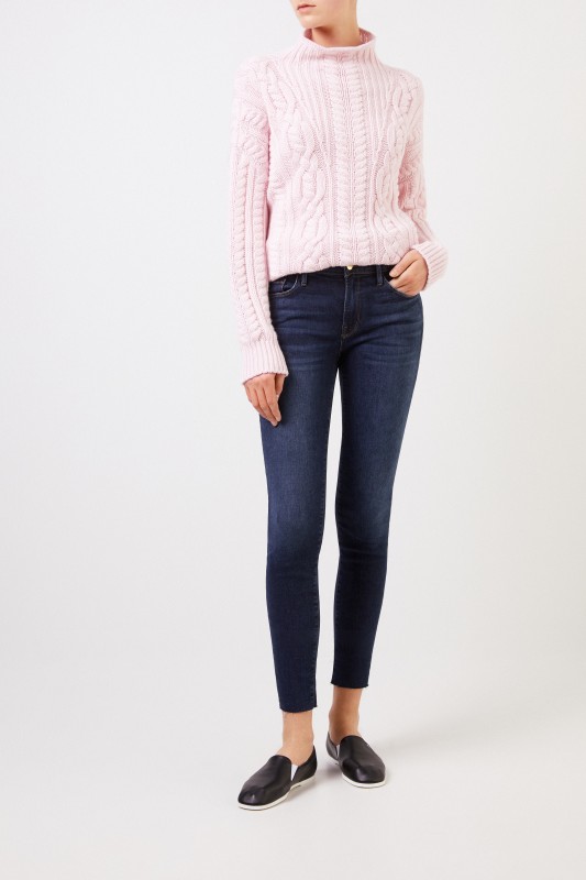 Frame Skinny Jeans 'Le Skinny De Jeanne' Marineblau
