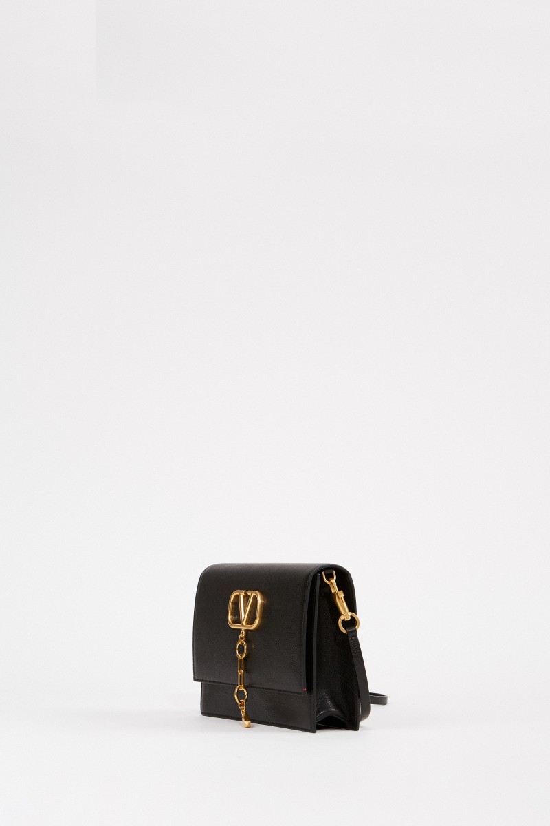 Valentino Tasche mit Logo-Detail Schwarz