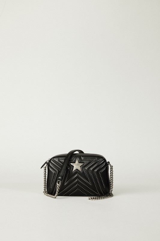 Schultertasche 'Small Stella Star' Schwarz