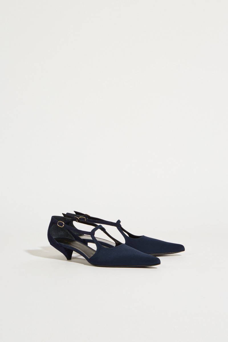 Pump 'Bourgeoise Salome' Blau