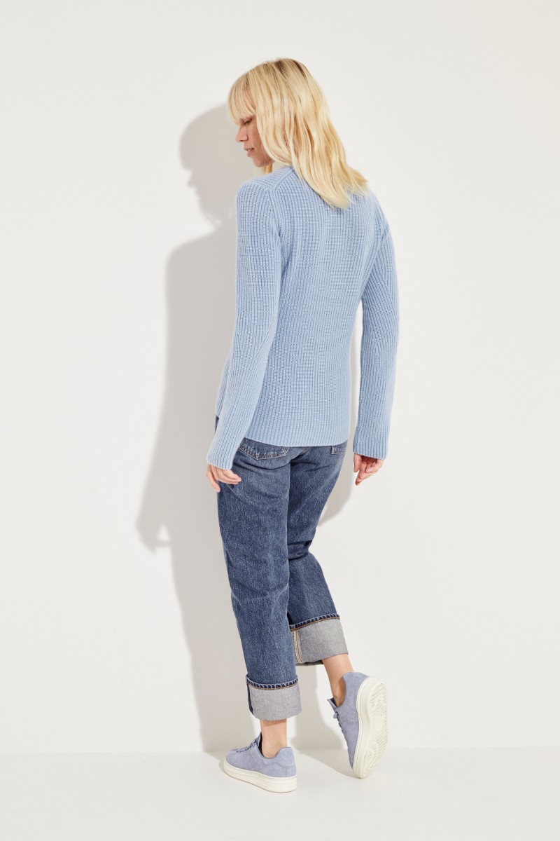 Cashmere-Pullover 'Margaux' Blau