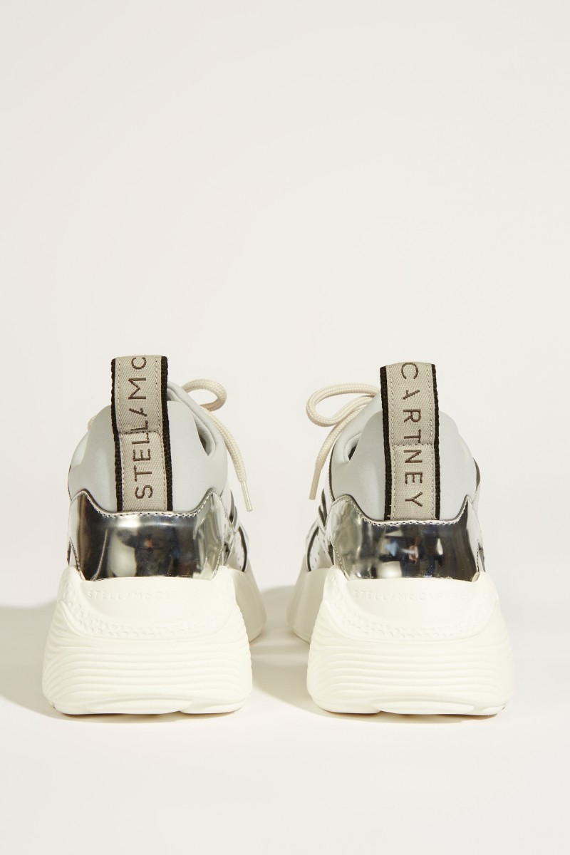 Sneaker 'Eclypse' Metallic-Silber