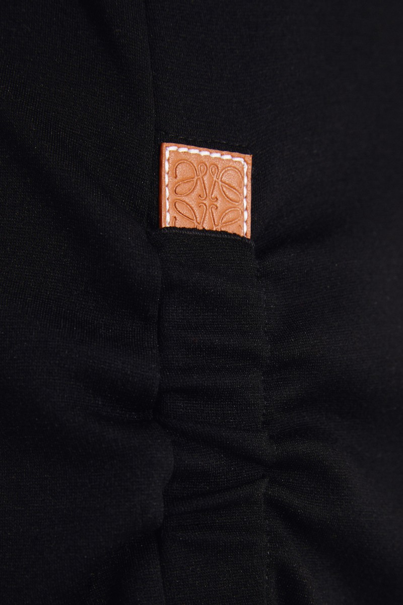 Strick-Kleid Schwarz