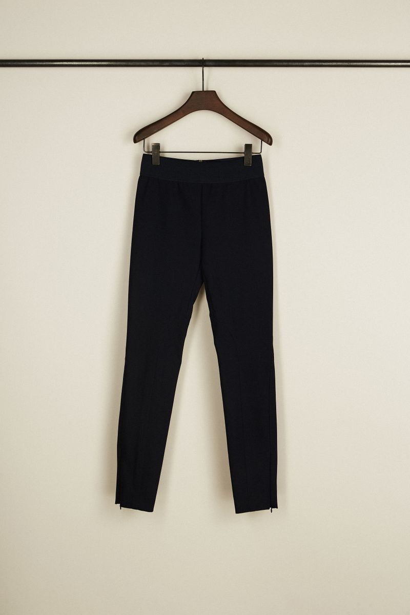 Stretch-Hose Marineblau