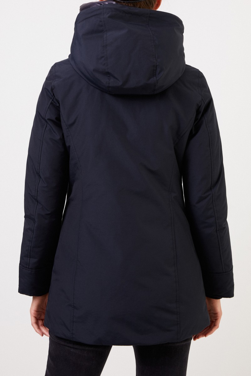 Woolrich Daunenjacke 'Arctic Parka' mit Kapuze Marineblau