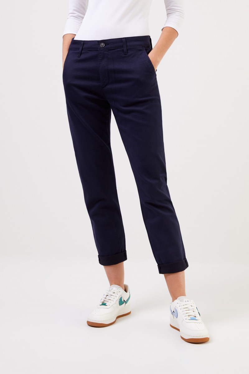 AG Jeans Baumwoll-Hose 'The Caden' Marineblau