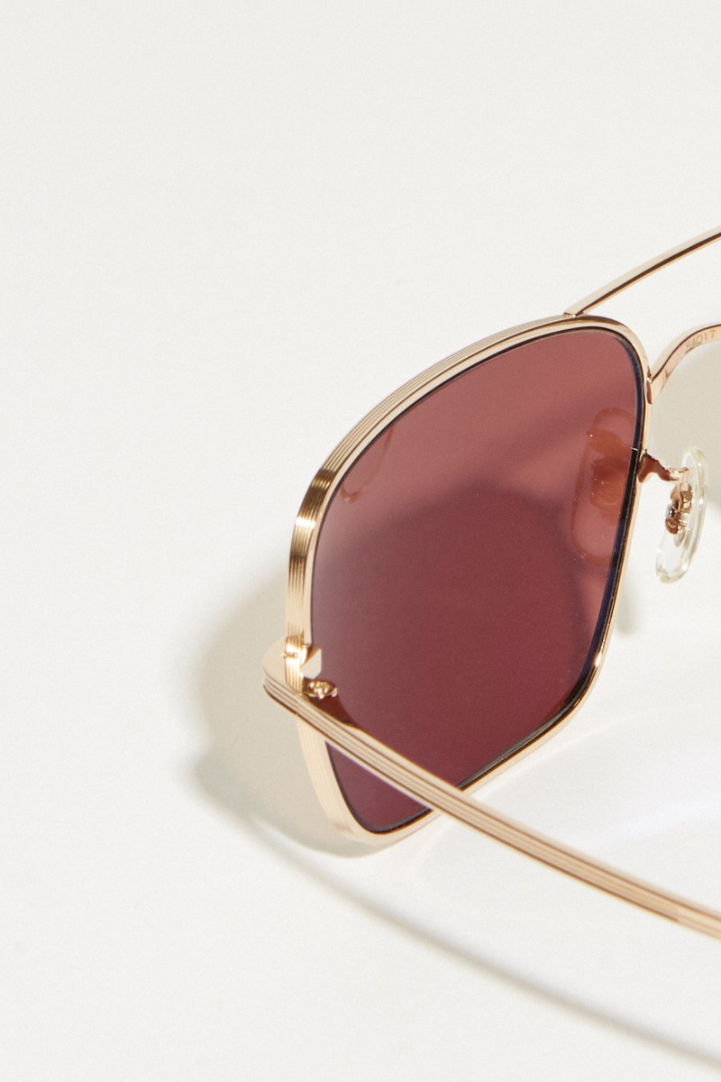 Oliver Peoples Sonnenbrille x The Row 'Victory L.A.' Rosé