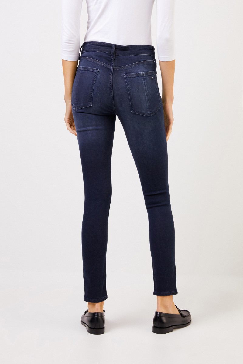 Rag&Bone Skinny-Jeans 'Kate' Dunkelblau