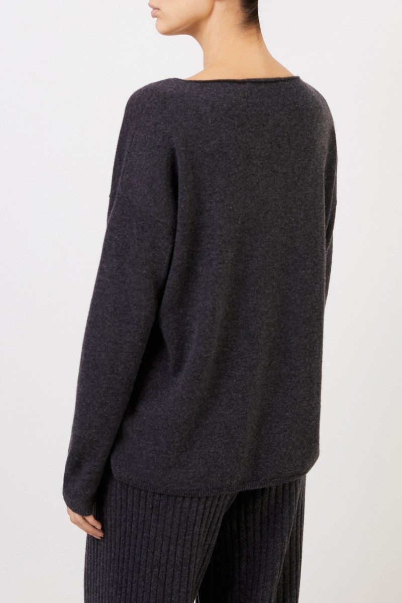 Cashmere-Pullover 'Cayo' Anthrazit