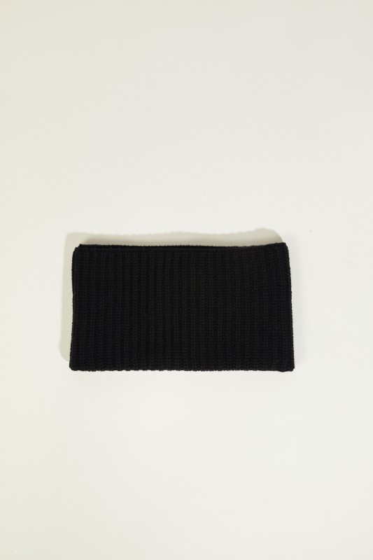 Cashmere-Schlauch-Schal Blau