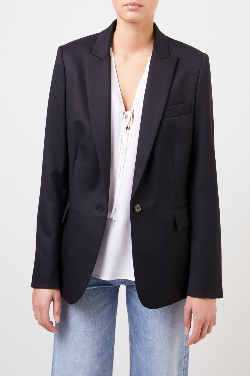 Stella McCartney Woll-Blazer 'Iris' Schwarz