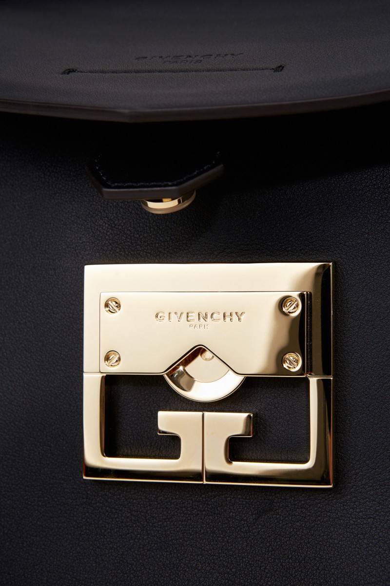 Tasche 'Mystic Medium' mit Double G Logo Schwarz-Copy