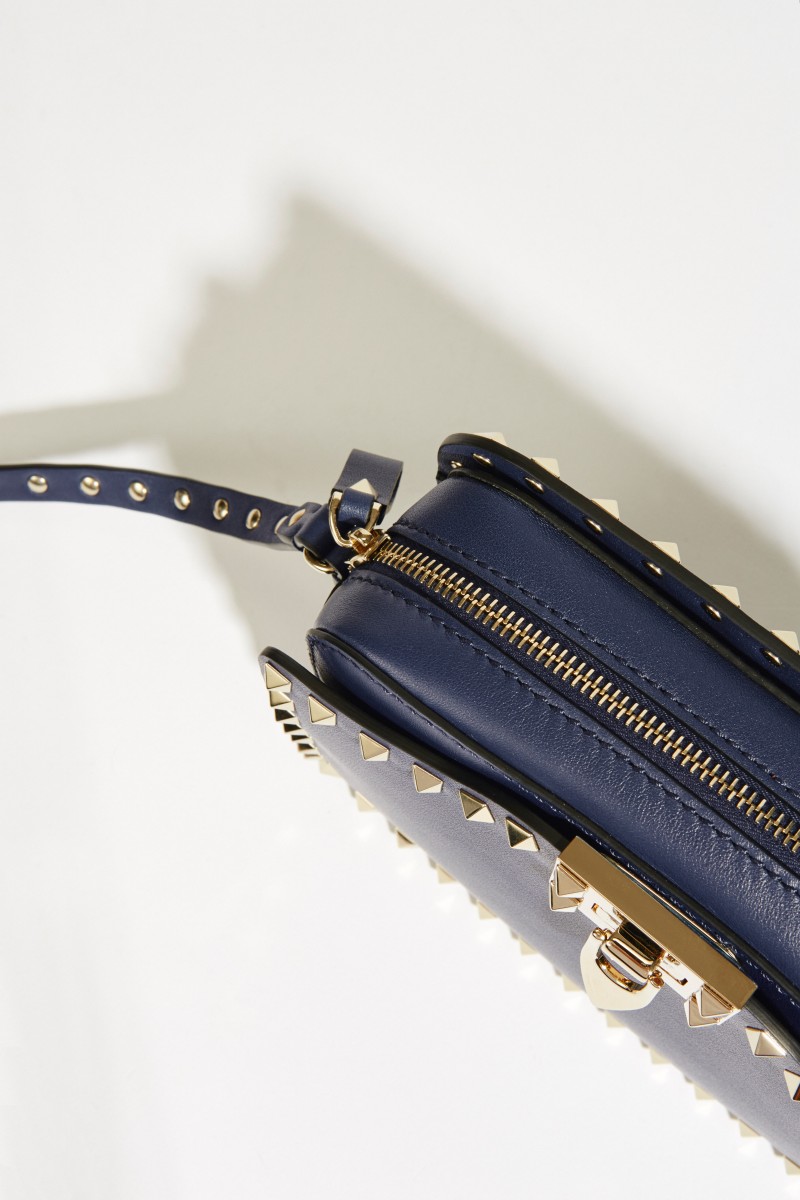 Umhängetasche 'Rockstud Camera Bag' Marineblau