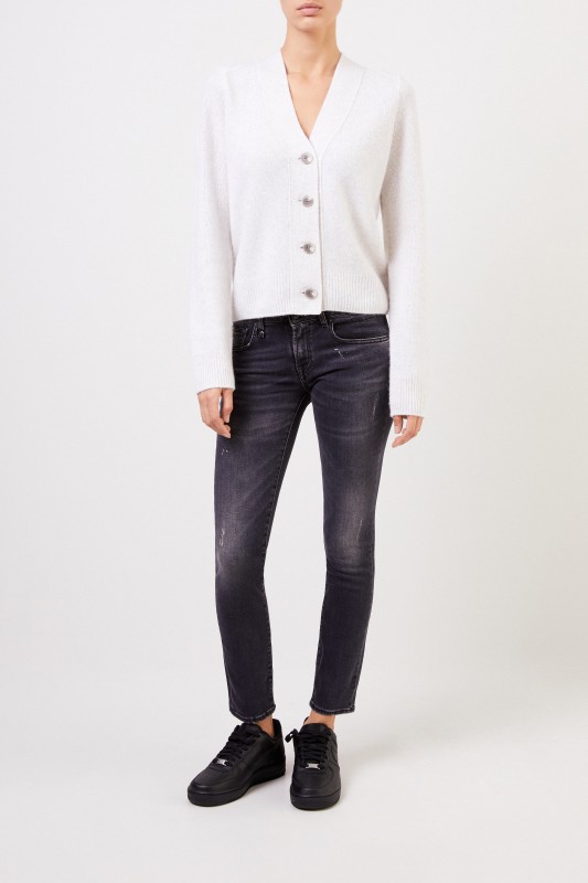 Skinny-Jeans 'Kate' Anthrazit