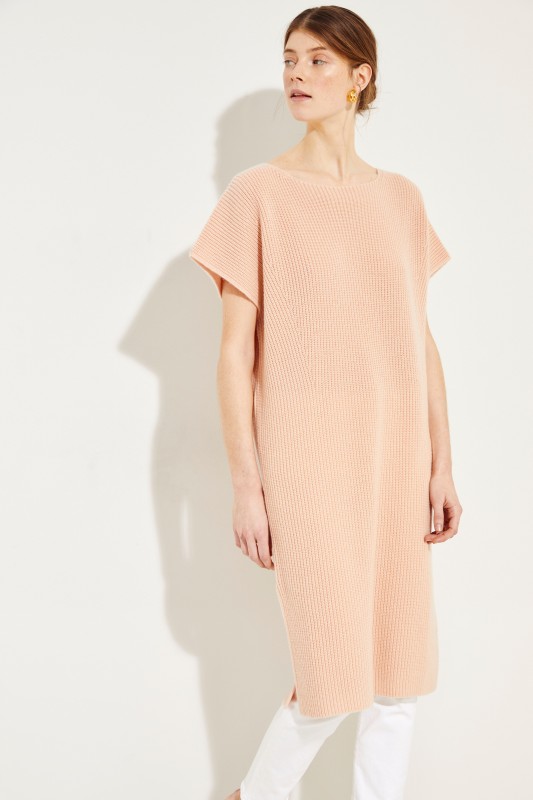 Cashmere-Kleid 'Montevideo' Rosé