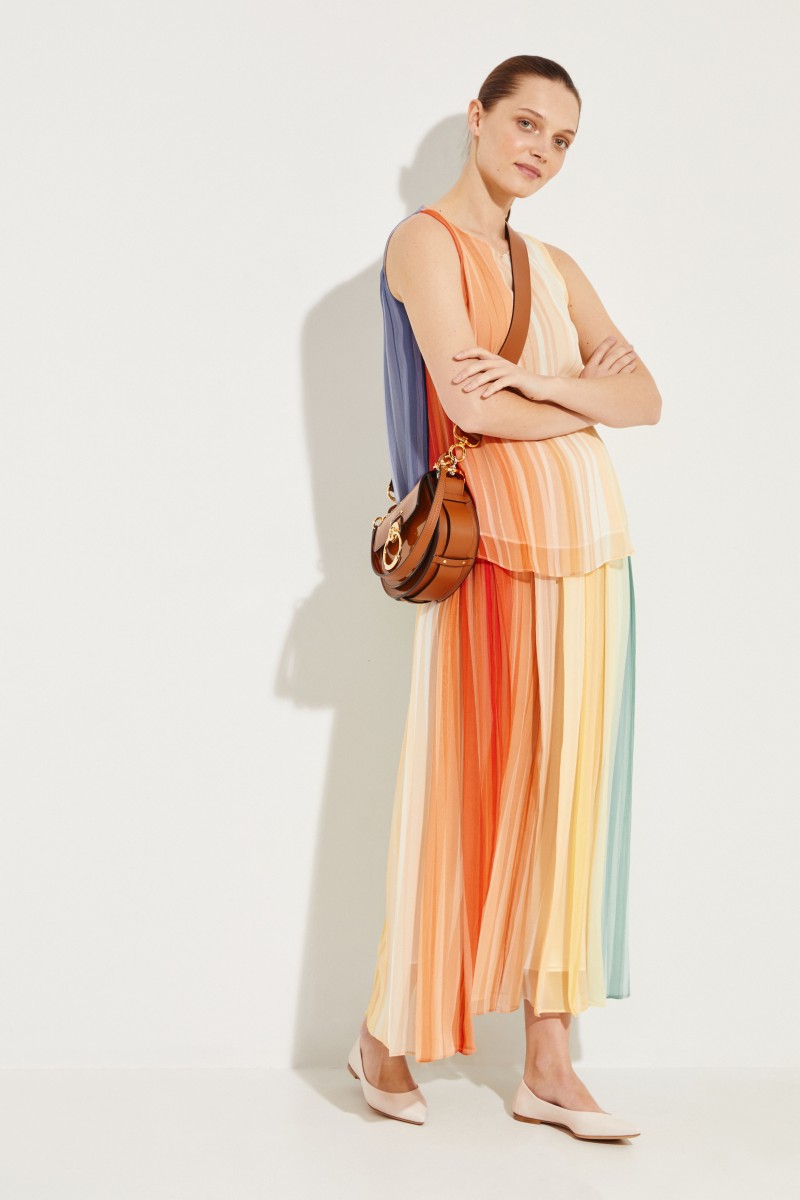 Seiden-Top 'Florentine' Multi