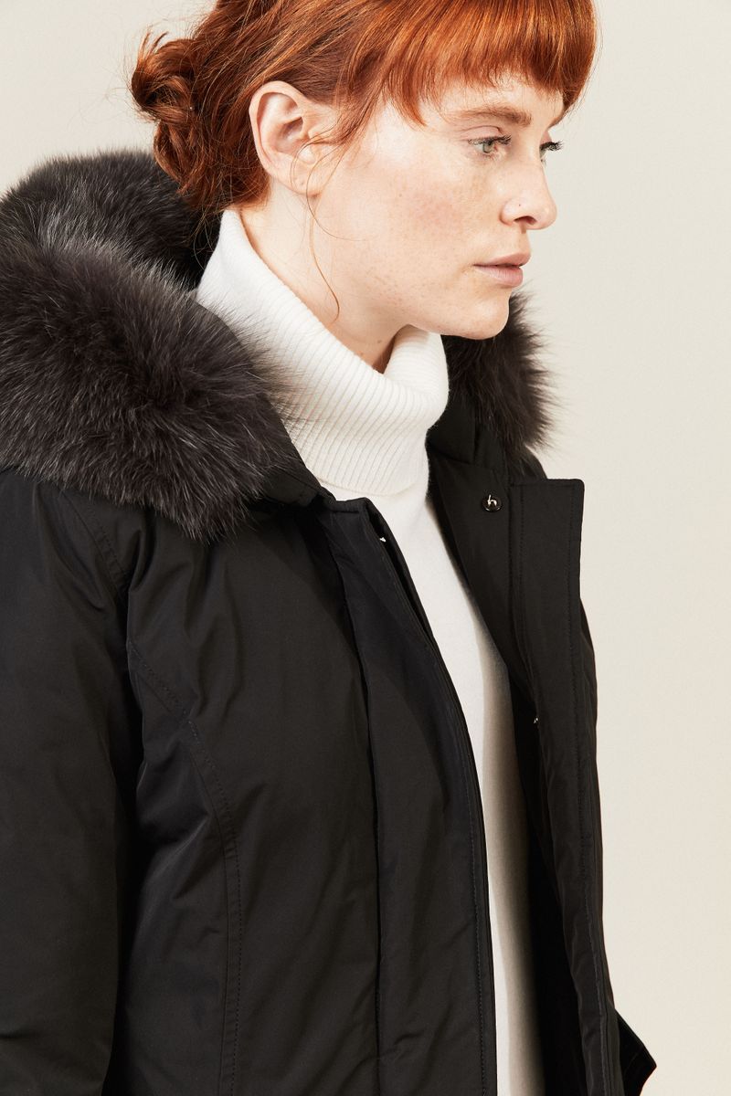 Daunenparka 'W'S Arctic Parka' Schwarz