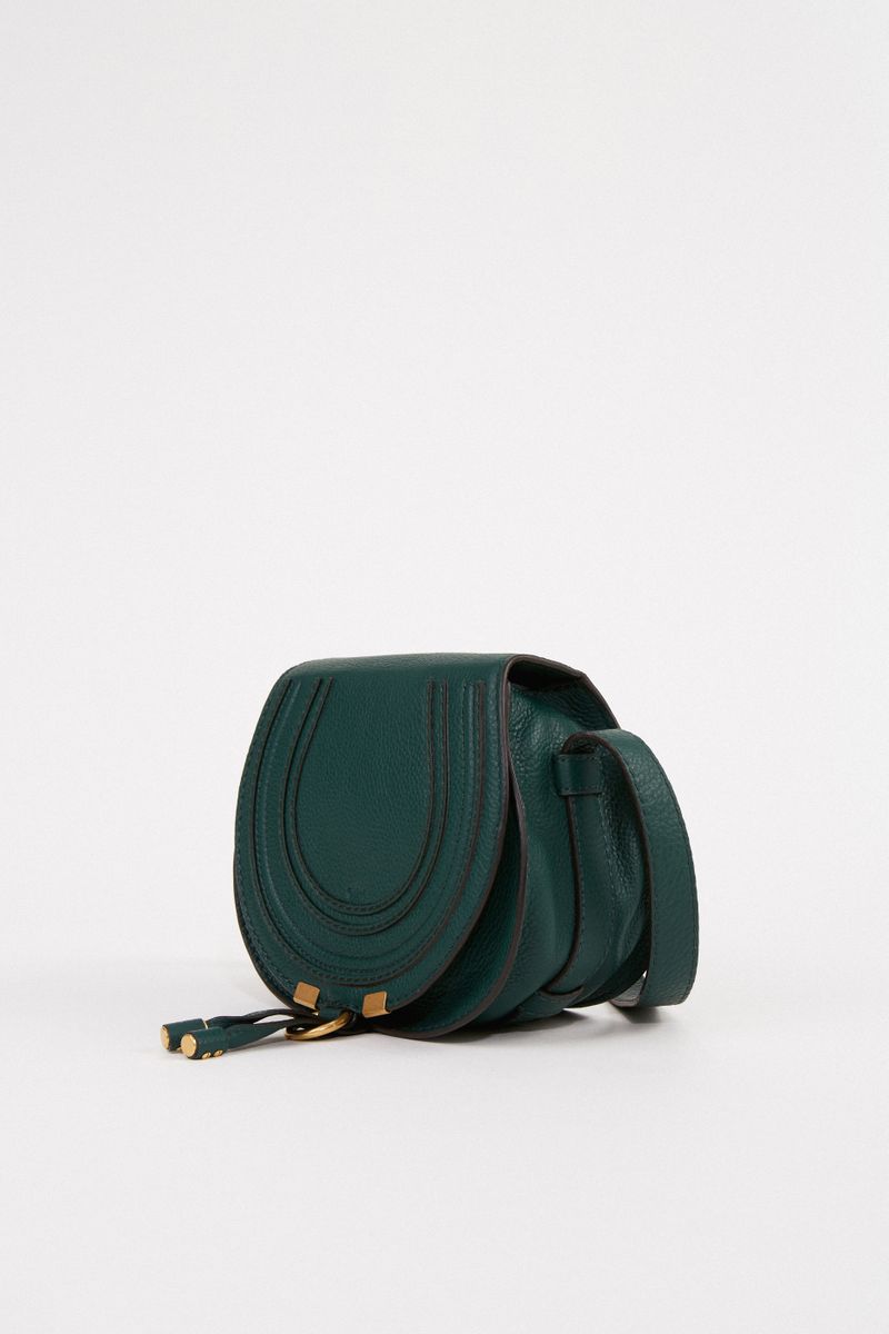 Chloé Umhängetasche 'Marcie Saddle Small' Rain Forest