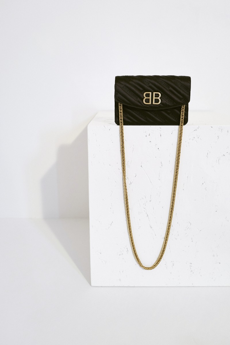 Umhängetasche 'BB Wallet' mit Logo Schwarz