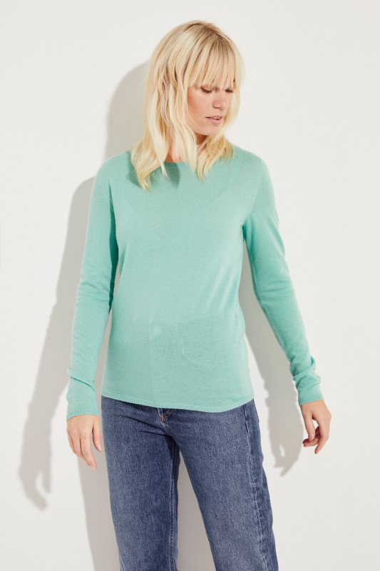 Cashmere-Pullover 'Riverstone' Grün