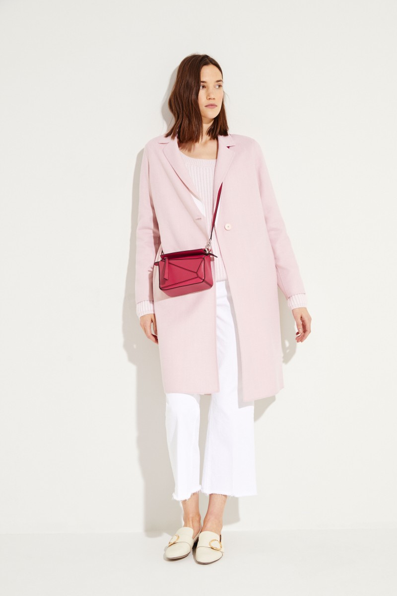 Woll-Mantel Rosé