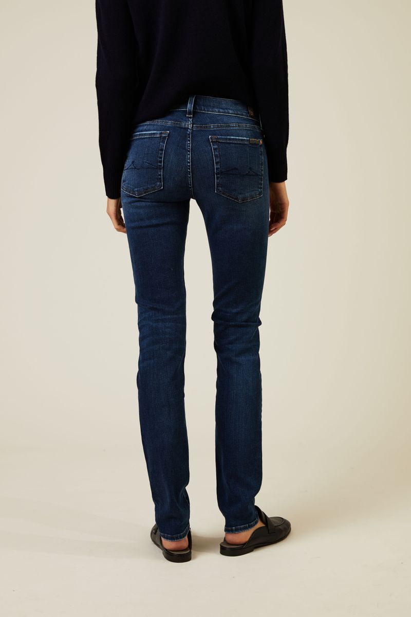 Midrise Jeans 'Roxanne' Mittelblau