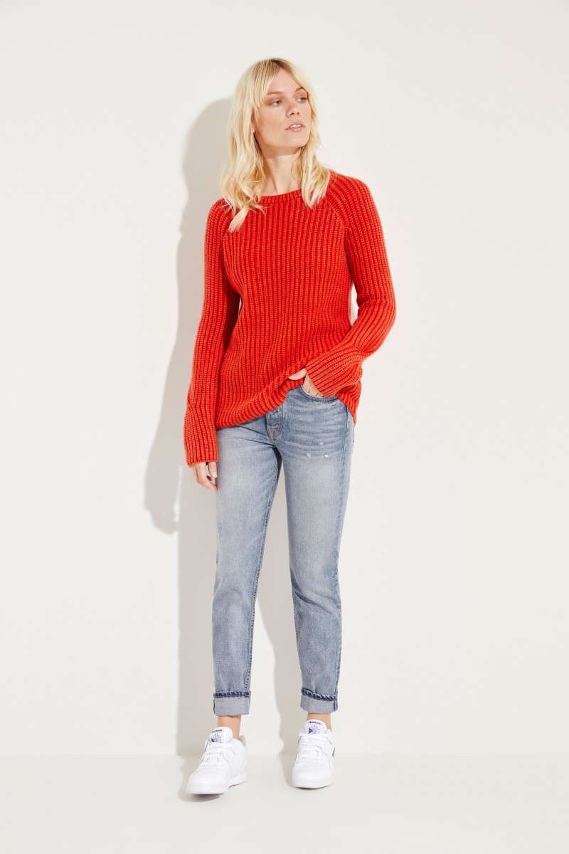 Cashmere-Pullover 'Magdalena' Rot