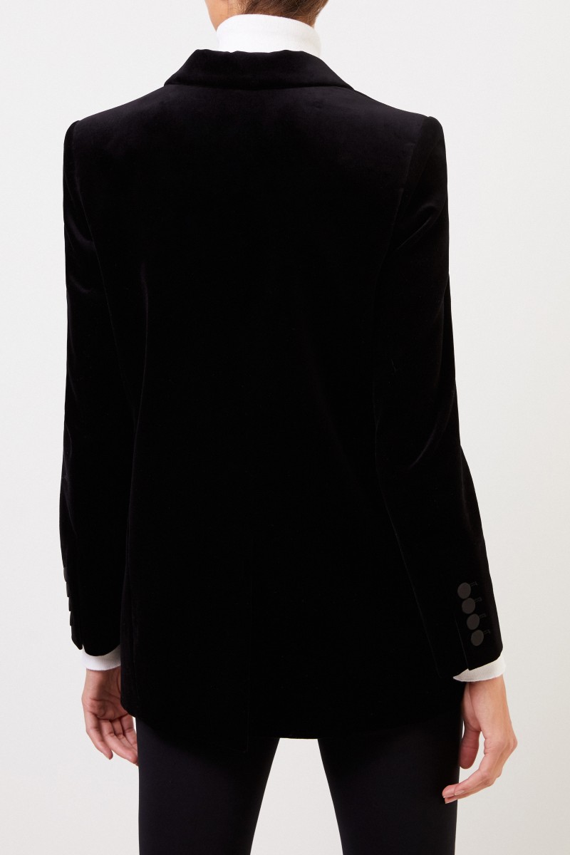 Blazé Milano Blazer 'Everyday' mit Seidendetails Schwarz