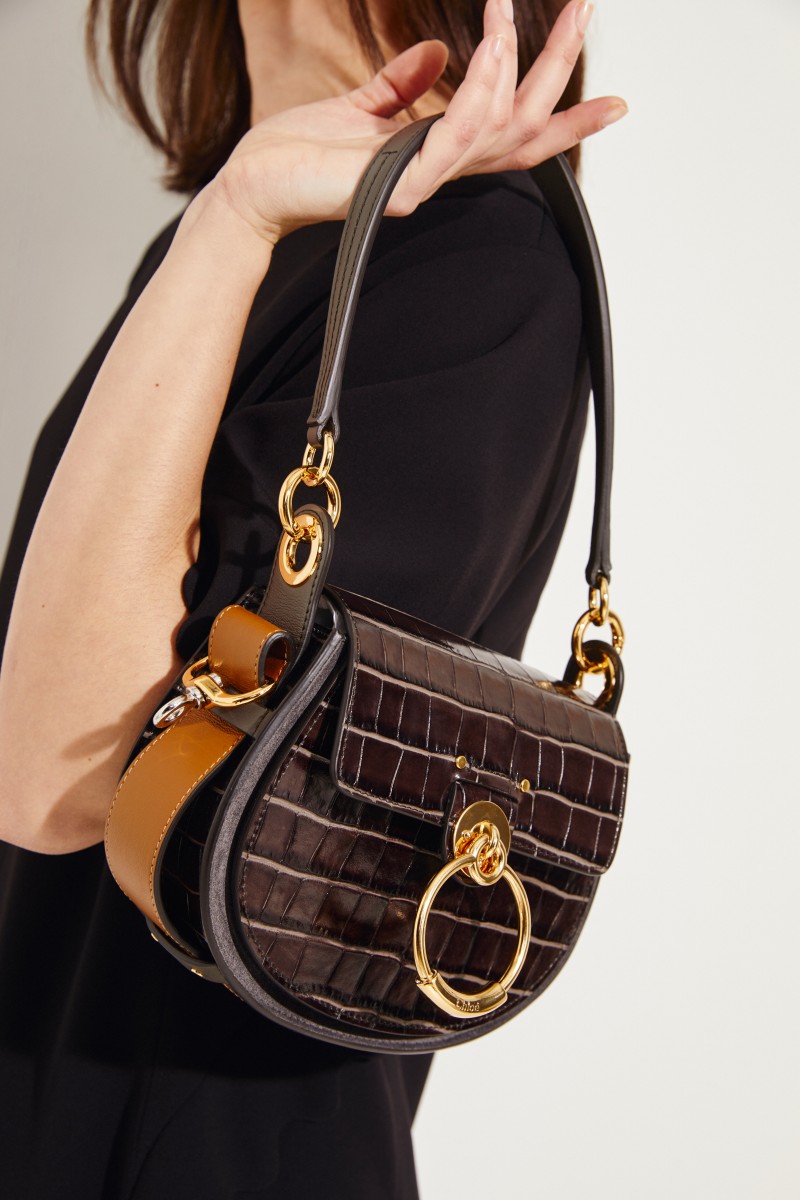 Umhängetasche 'Tess Small' Profound Brown
